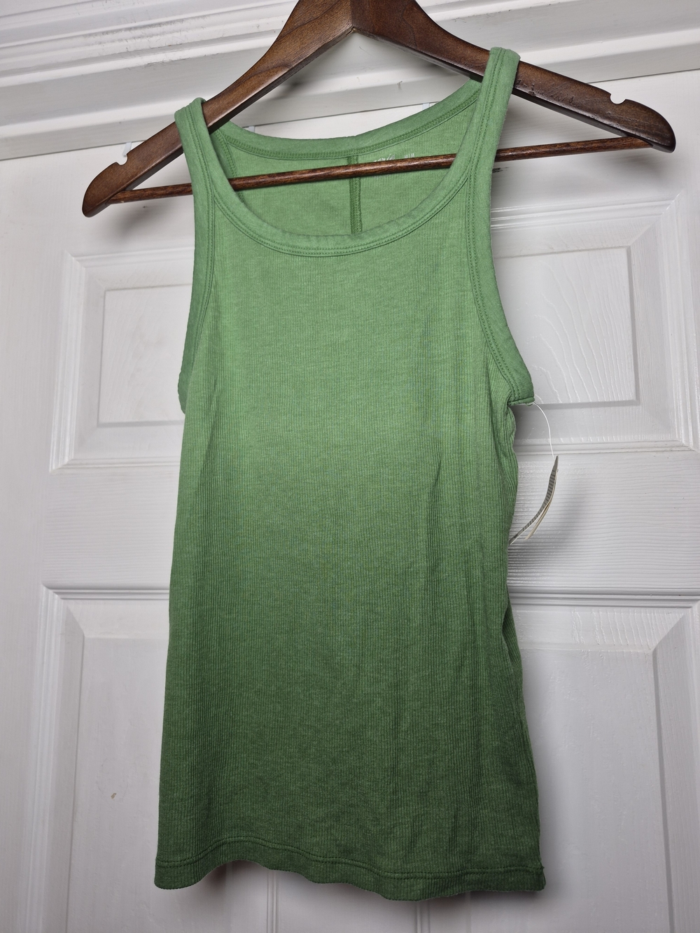 Aerie Green Ribbed Tank Top - Women's NWT M